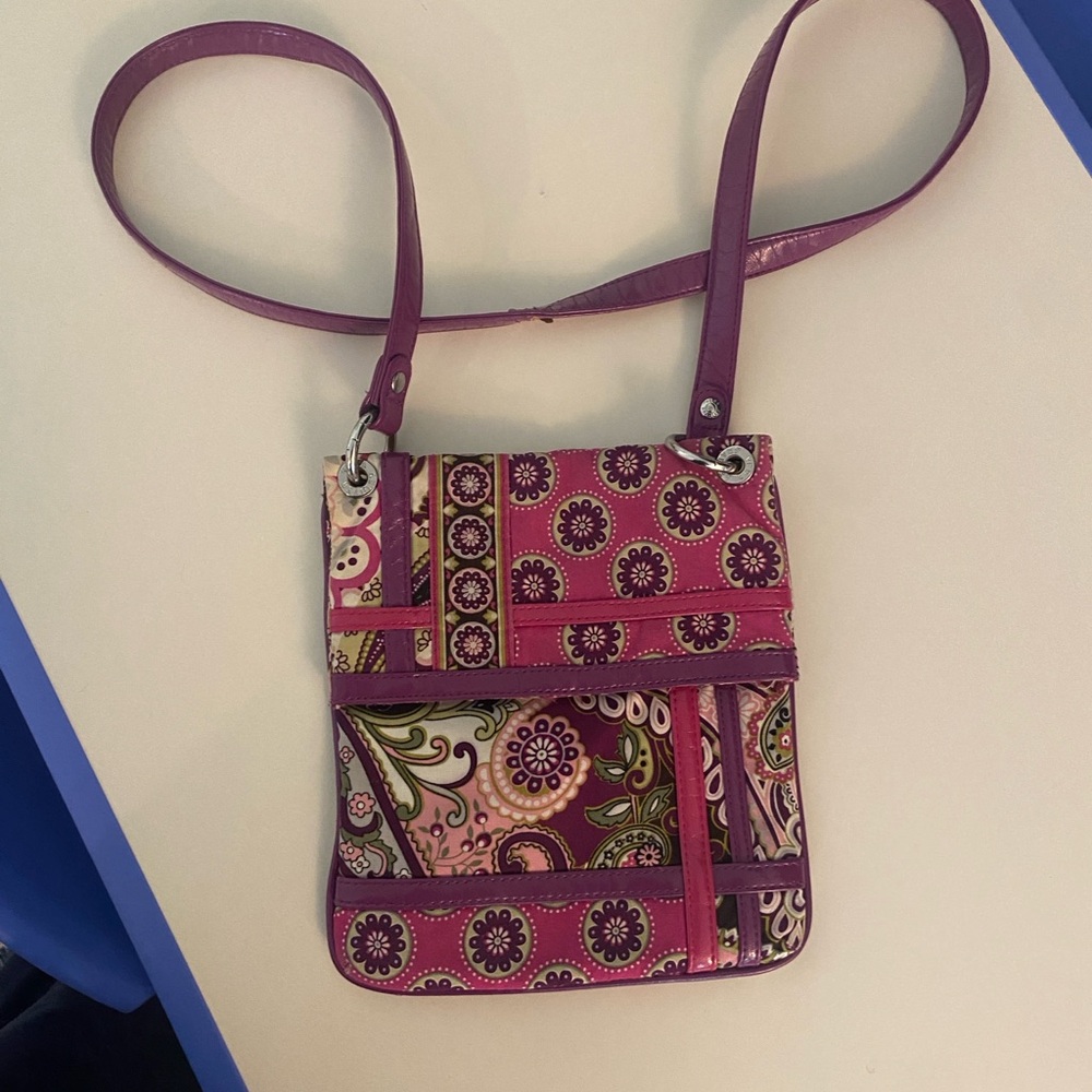 Vera Bradley Floral Paisley Crossbody Bag